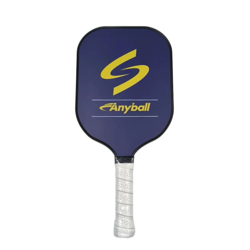 Training Factory Sale Anyball Pickleball Paddle Rough Surface Paddle Carbon Fiber PP-14mm Pickleball Racket