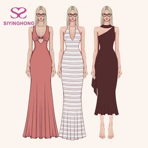 Popular Items Now Apparel New High Quality Design Private Label Custom Logo Women Designer Clothing Clothes Manufacturers Dress