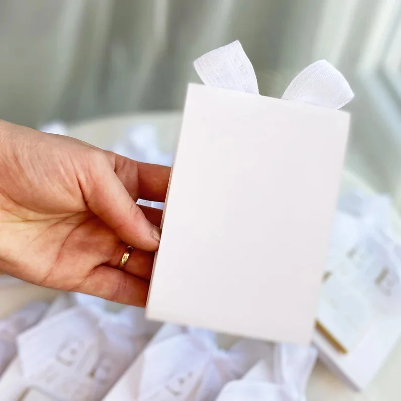 Wedding Custom Cardboard Box for Chocolate Sweet Empty Foldable Chocolate Packaging Boxes