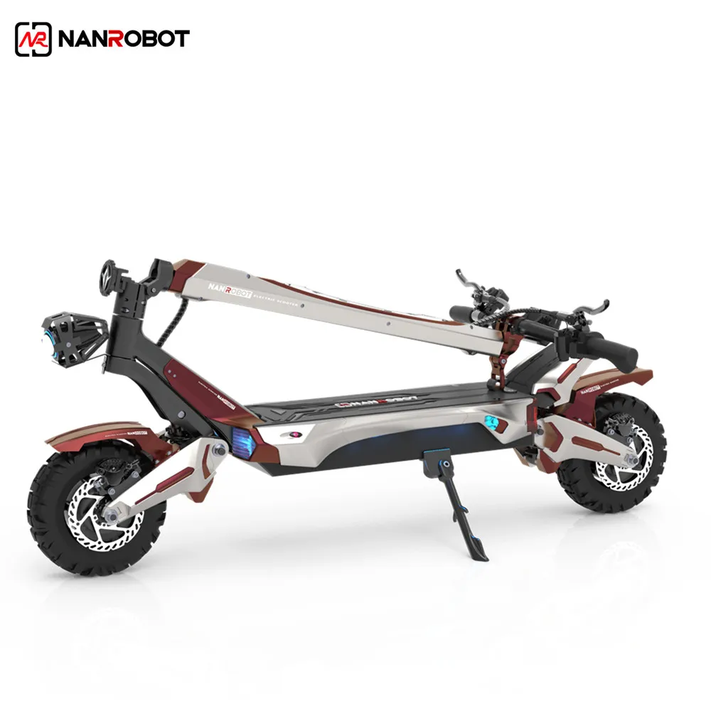 Nanrobot N6 72V 26A Factory Customized Technology Wind Design Sense Foldable Dual Motor Includes Sea Shipping Fees