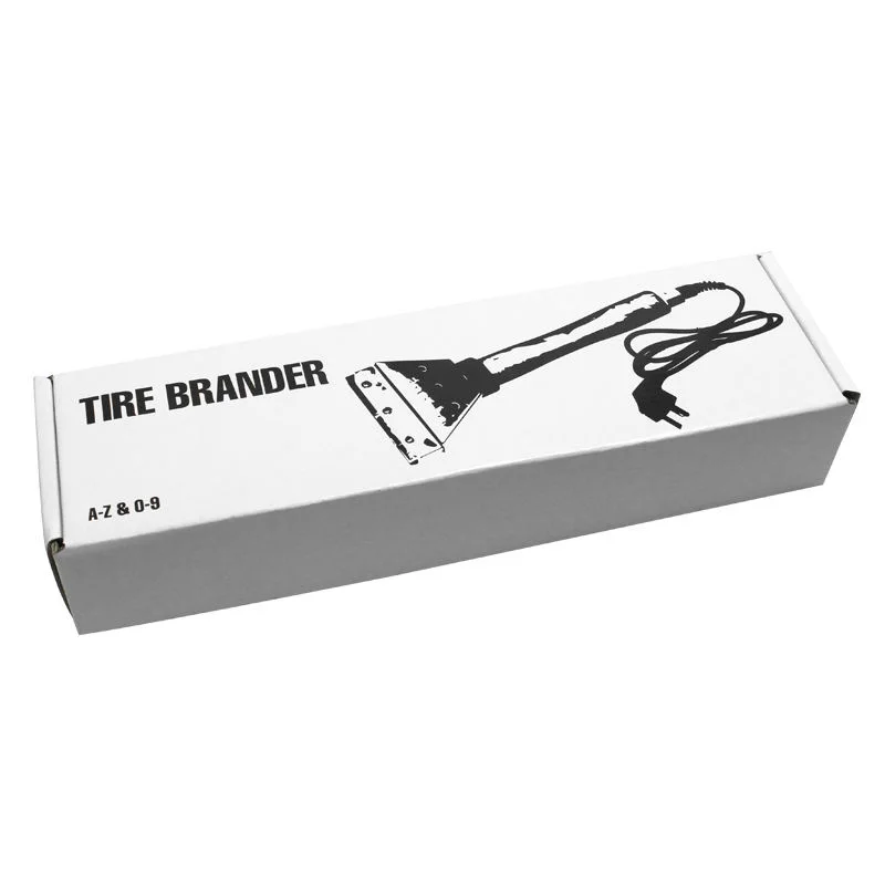 Tyre Branding Iron Electric Tire Stamp Tire Brander Letter and Number Burner for Rubber Wheel