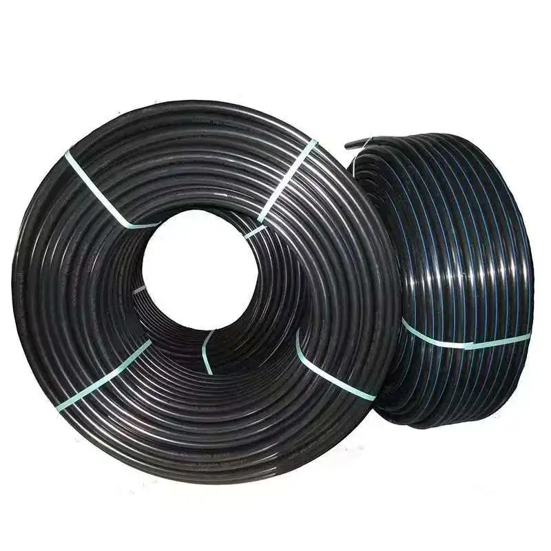 HDPE  Water Pipes for Irrigation High Pressure PE Material for Water Supply and Drainage
