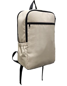 Water-Resistant Laptop Backpack with Adjustable Straps, Casual Daypack for School Work, Spacious Compartments & Side Pocket