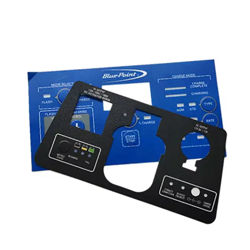 OEM Manufacturer Custom Cafe Machine Polycarbonate Transparent PC Lexan Label Sticker for Panel Control Keypad