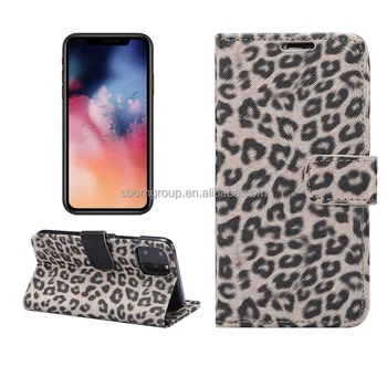 NEW Leopard Leather Wallet Phone Case for Samsung Galaxy S24 S23 S22 S21 Ultra FE Leather Cover Card Slot Holder Case