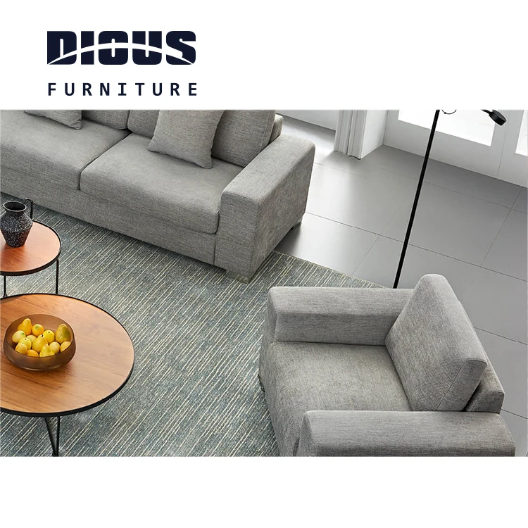 Dious French style sofa leather Corner sofa office sofas in China