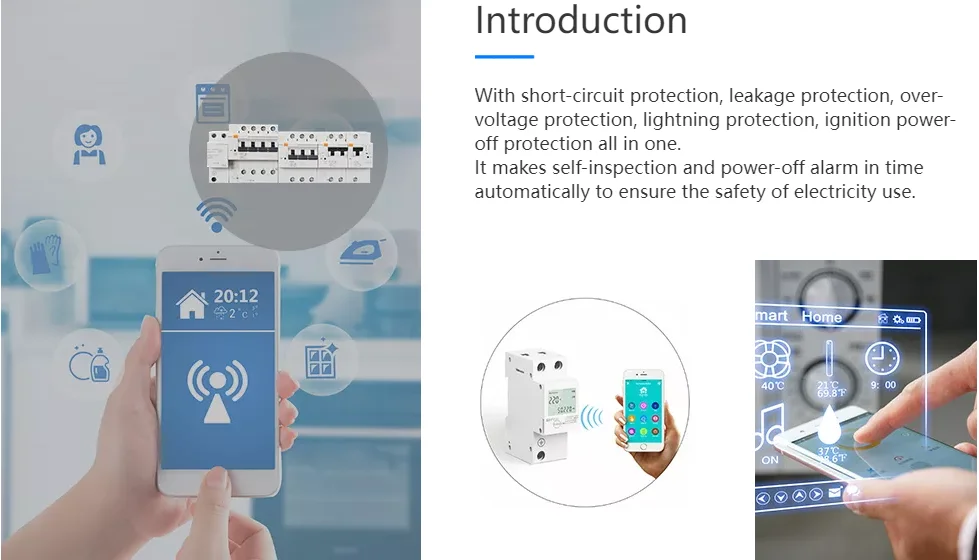 Lorawan Best Smart Circuit Breaker With Alarm Remote Control Buy Best