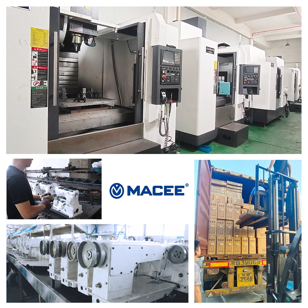 MC 335A Heavy Duty Walking Foot Cylinder Bed Horizontal Feed Binding Single Needle Lockstitch Sewing Machine