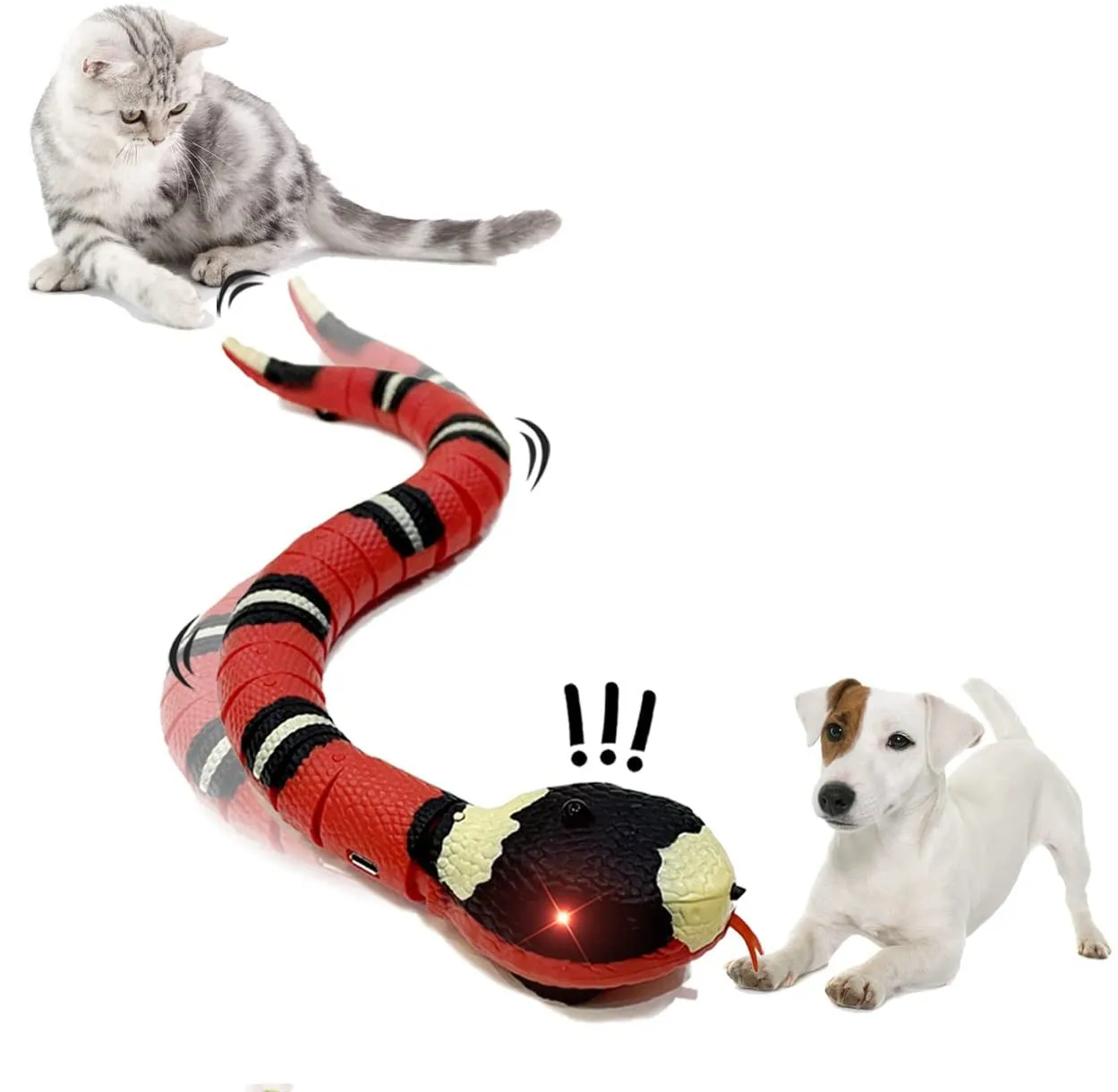 electronic snake cat toy