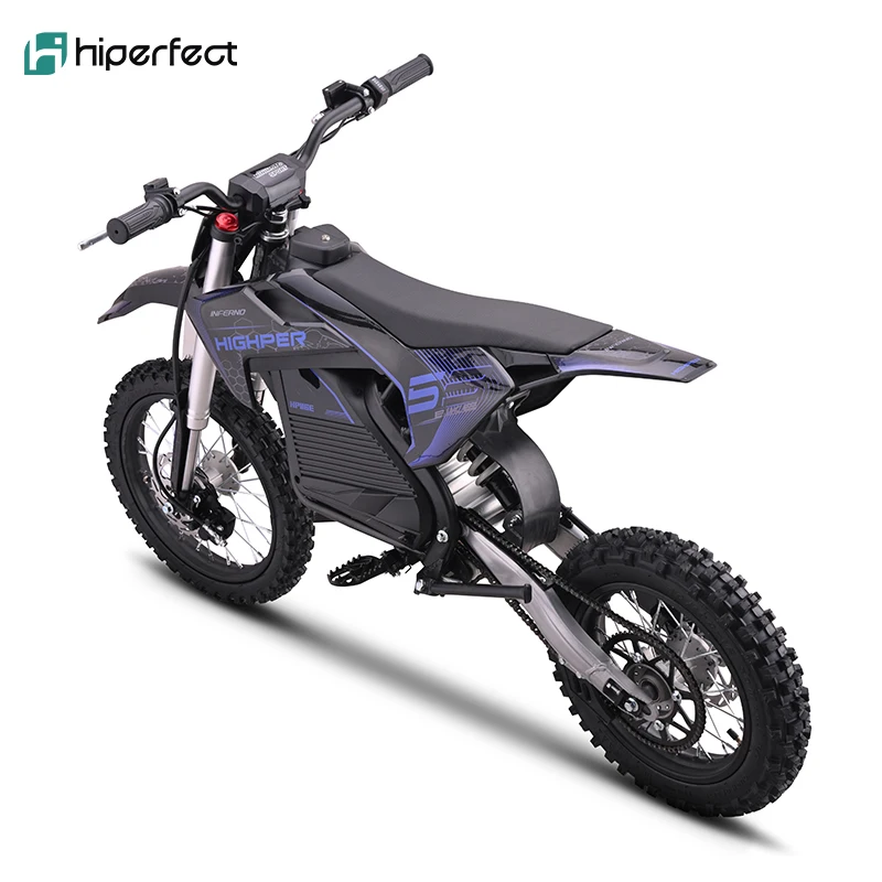 Hiperfect 1600W Electric Kids Dirt Bike - Max Speed 40km/h