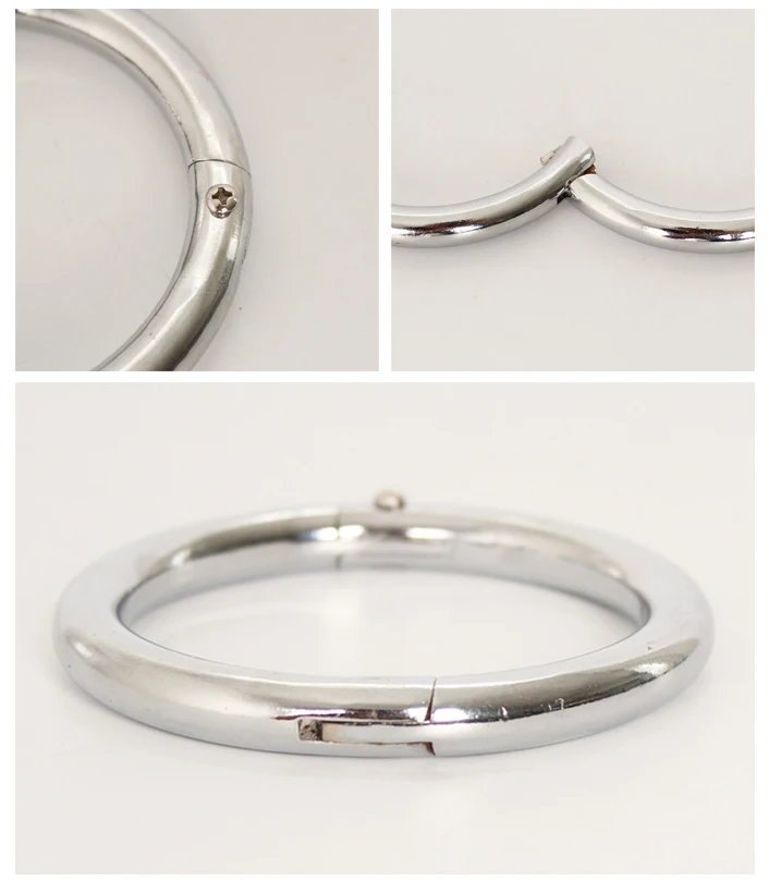 Anneau De Nez En Acier Inoxydable Pour Bovins - Grand Diamètre, Anti-Rouille Et Facile à Poser (Lot De 3)