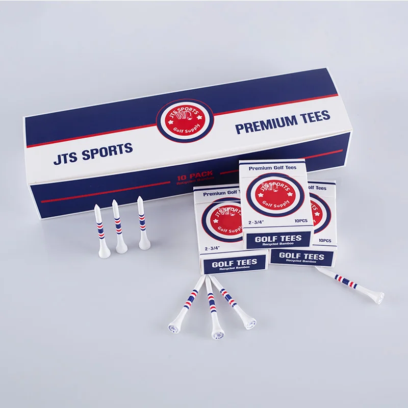 golf tee holder cigarette Free Sample Customized 10 Pack Cigarette Box Golf Tees Holder With Custom  Stripes Bamboo Golf Tees