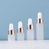 Frosted bottle With Rose gold sealing ring