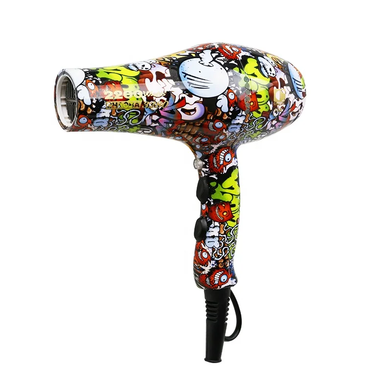 Guangzhou Chaoba 2200w Secador De Pelo Cabelo Profesional Woman Korea Japan Ionic Super Turbo Hair Dryer With Brushless Motor