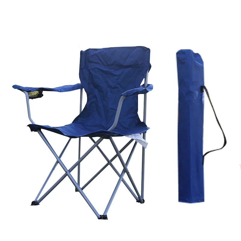 Outdoor folding large armchair portable self-driving camping beach chair sketching leisure fishing chair