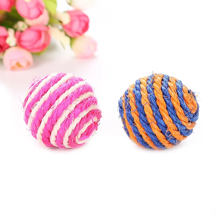 Сизальный мяч, игрушка для кошек, Интерактивная игрушка для кошек, зубы, молярная жевательная игрушка