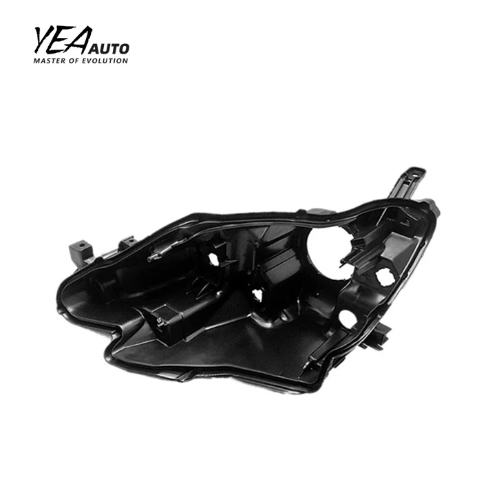 product yea auto car headlight housing pp plastic halogen black back base for toyota reiz head light housing 2013   2018-30