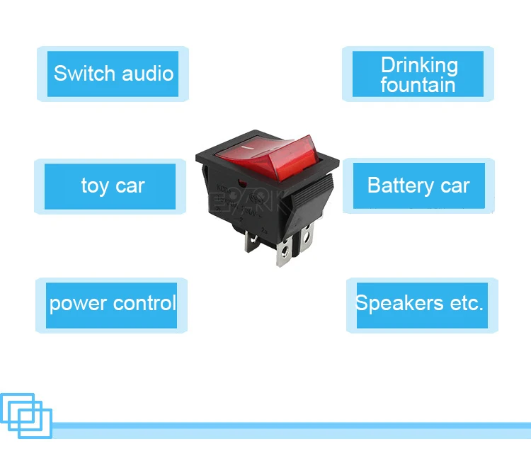Hot Sale Rocker Switch Three-phase Inverter Welding Accessories Jd03-a1 ...