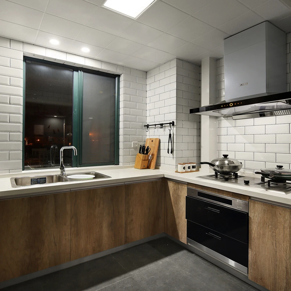 Modern  Style Stainless steel Handle  Kitchen Cabinet Handles Hardware With Oven Ready to Assemble Full Complete