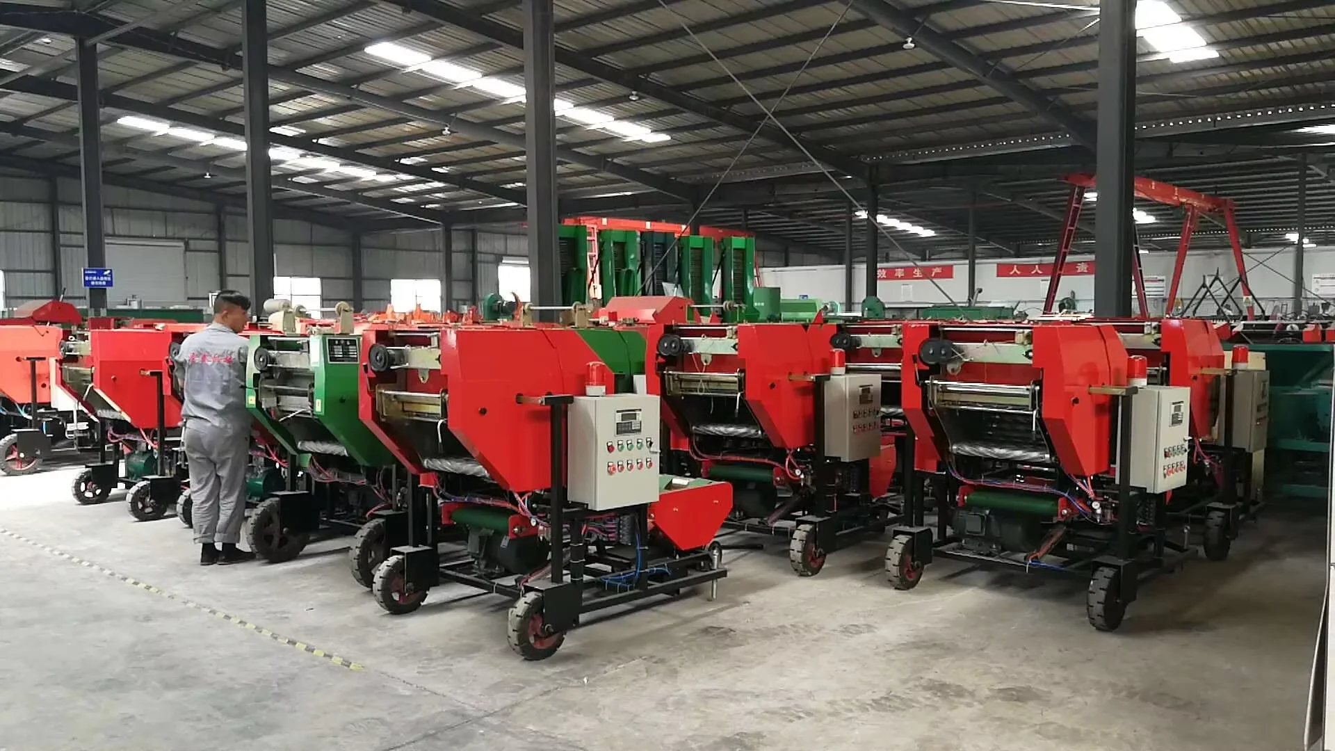 Mini Farm Use Corn Silage Packing Machine Square Hay Baler Wrapper Machine Silage Hay Round Baler