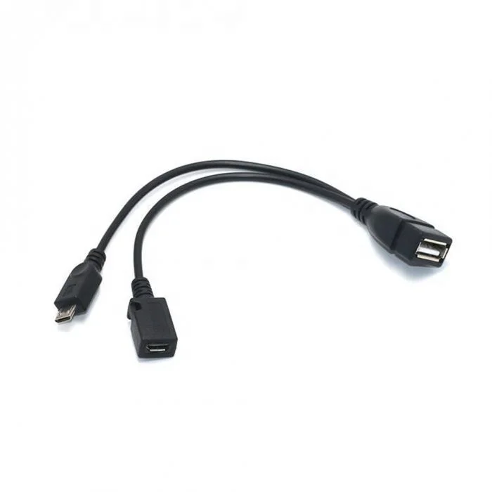 micro usb otg y cable