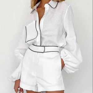 Summer Short Shirt Shorts Two-piece Sets Women's Clothing Comfortable Holiday Beach Dress Fashion Tshirt
