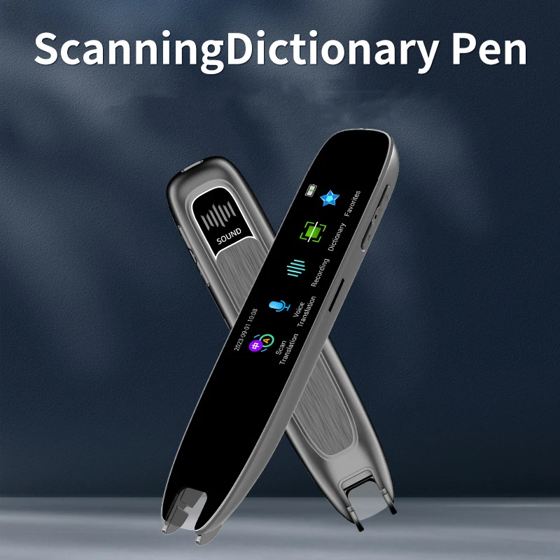 Smart Voice Scan Translator Pen MultifunctionTranslation Real Time Language Translator Business Travel Abroad Dictionary Pen