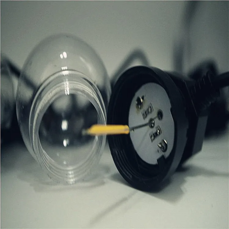 IP44 Weatherproof LED String Light Outdoor 5m 10m LED G50 Filament Bulb String Light Warm White Christmas Lights