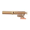 Cuatro pistolas de cobre y 220 bombonas de gas.