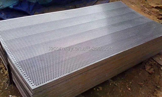 Perforated Metal Sheet Stainless Steel Louver Punch Plate 5