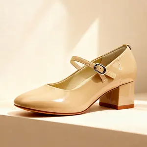 Professional Custom Hot Sales High-end Factory Direct Sale Fashion Trend Comfortable Women Leather Heels