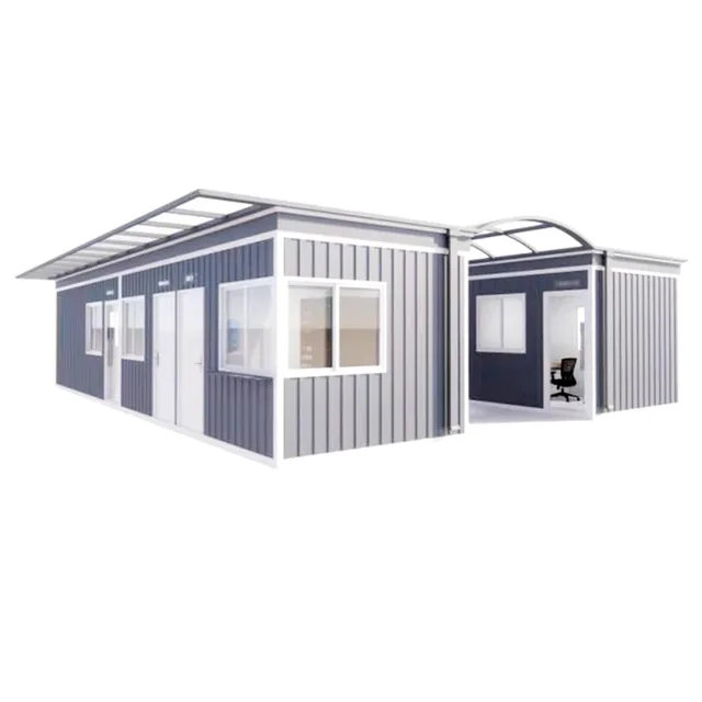 Prefab Fast Build Quick Assembled 20 ft Premade Tiny House Prefabricated Folding House for Factory