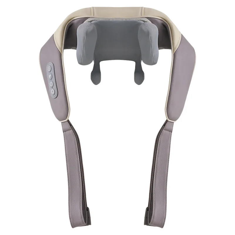 2025 Upgraded Electric Deep Tissue 3d Kneading Neck Massager Hands Free Portable Neck and Shoulder Massager for Pain Relief
