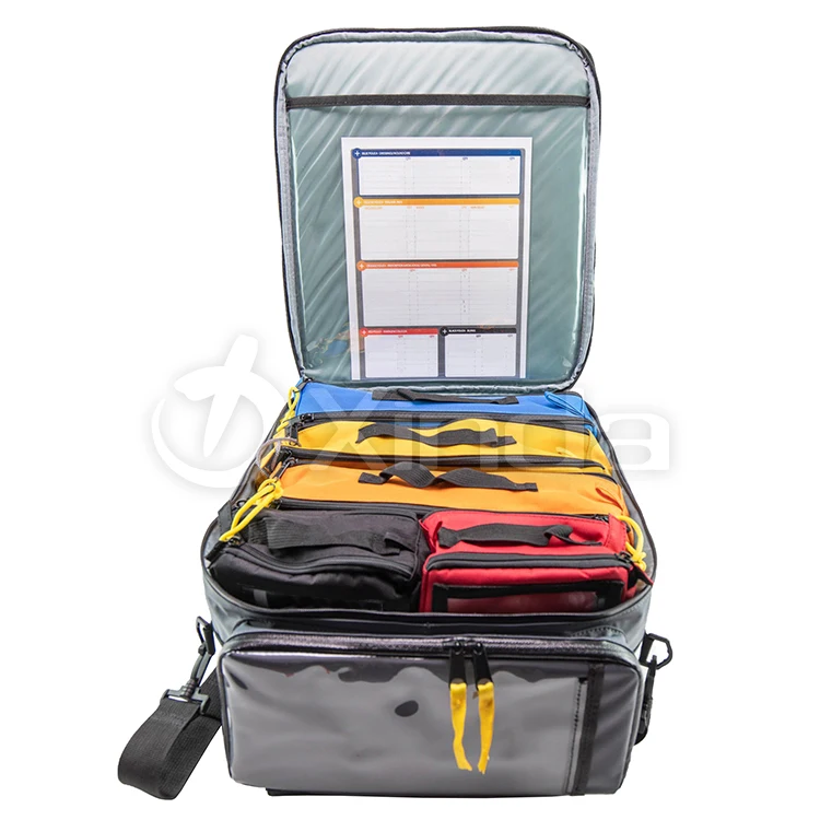 Custom Rugged Offshore Medical Kit Bag Ripstop Medical First Aid