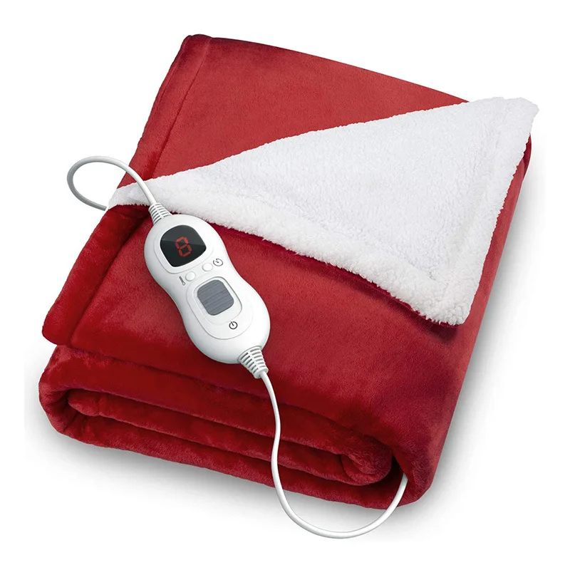 Washable Fast Electric Heating Blankets 3 Heat Settings Intertek