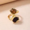 Citrine Yellow+Amethyst Purple