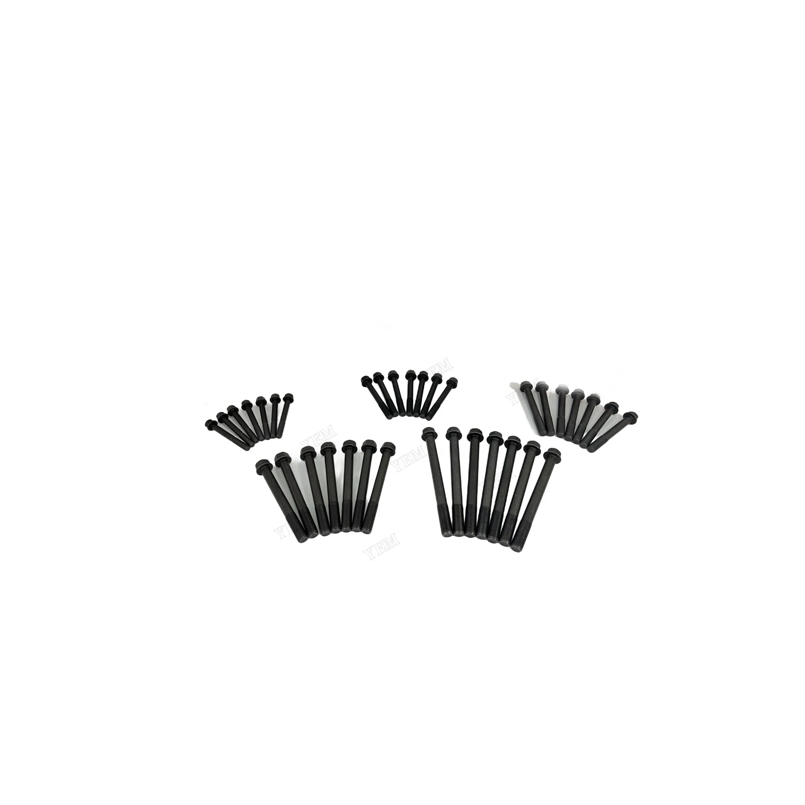 For Kubota V1305 Cylinder Head Screw Engine Rebuild Kit