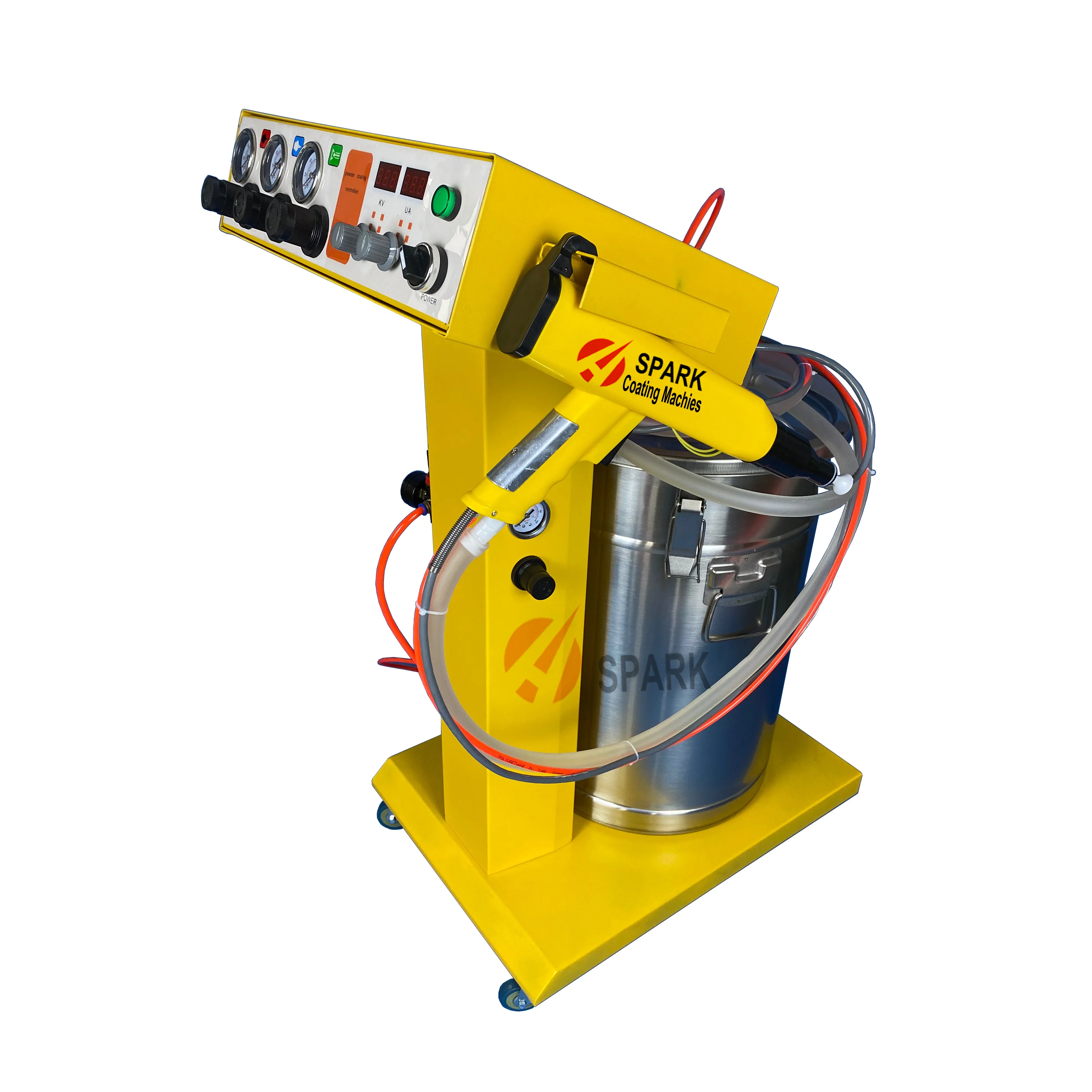 Powder static sampling