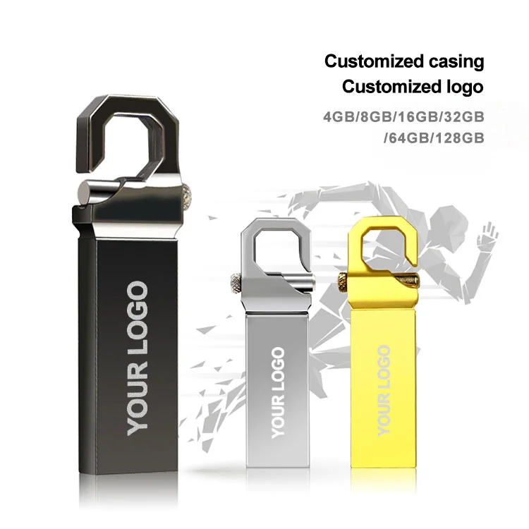 Metal Thumb Drive Udp Support Customized Usb Flash Drive  Flash Disk Pen Usb 2.0 Memory Flash Drive Keychains Pen Custom Usb