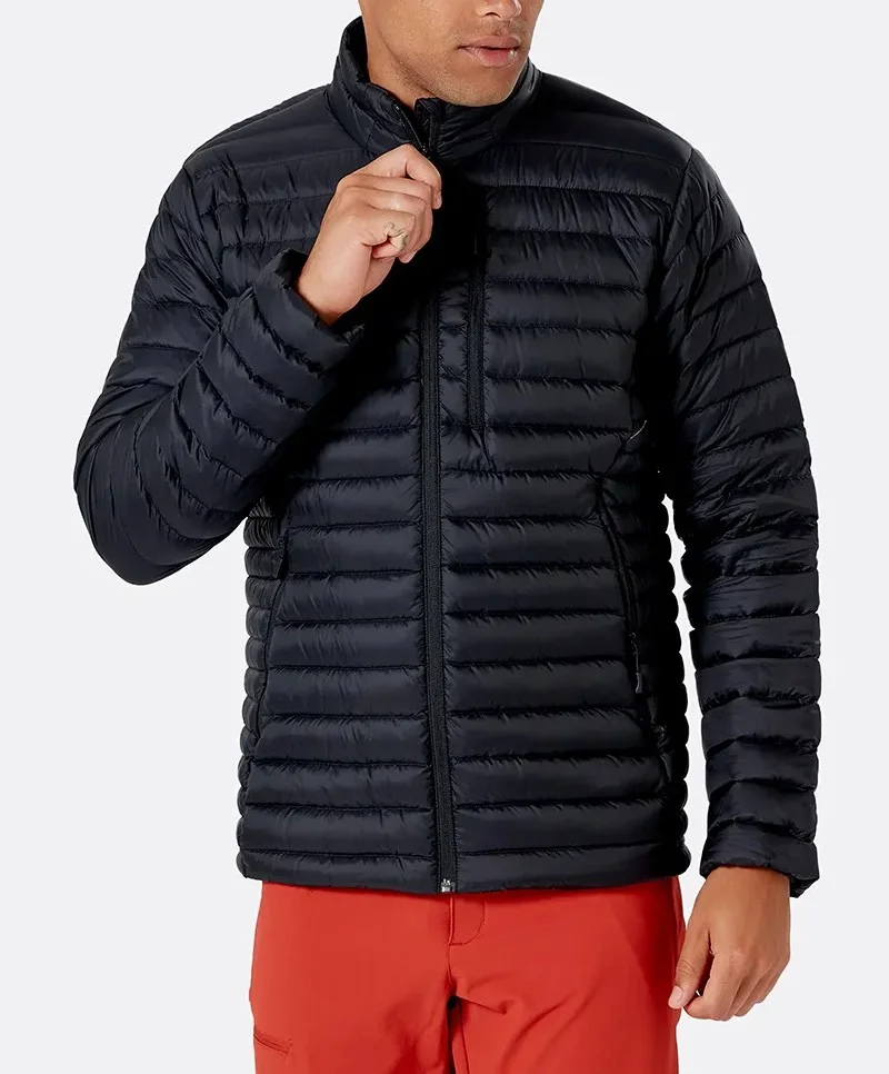Low Moq Winter Warmth Men Puffer Jacket With Oem Custom High Quality ...