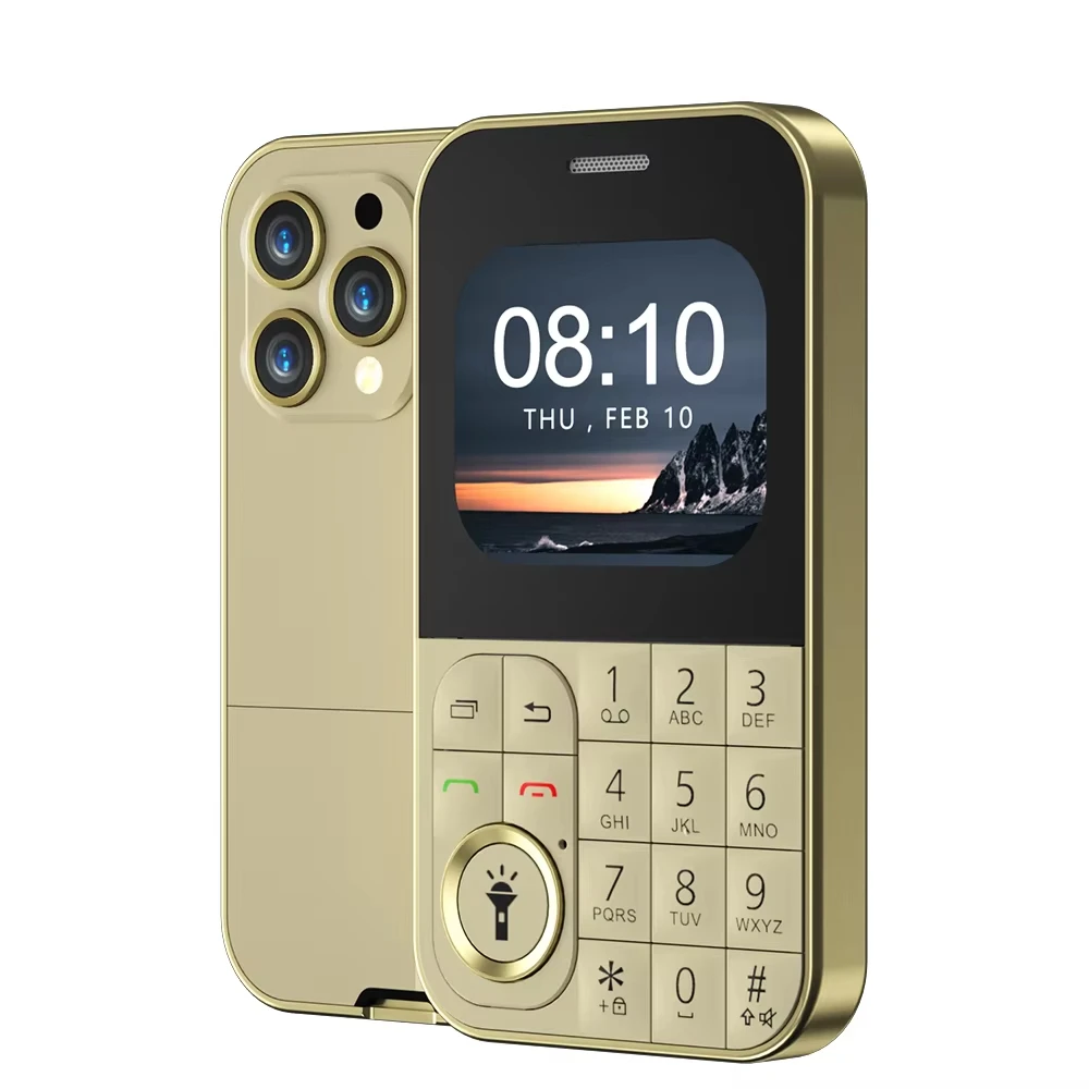 V9 Keypad Phone - Dual SIM Mini Mobile Phone with 2.01