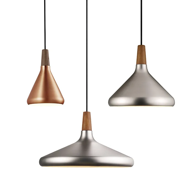 Nordic post Modern bar chandelier hanging pendant light indoor lighting vintage industrial metal pendant lamp