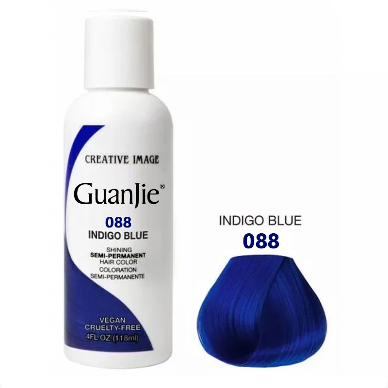 Semi Permanent Hair Color Vegan Cream Oem Wholesale Blue Silver
