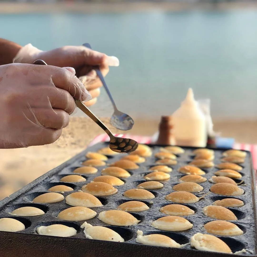 Мини-машина для приготовления блинчиков 50 отверстий