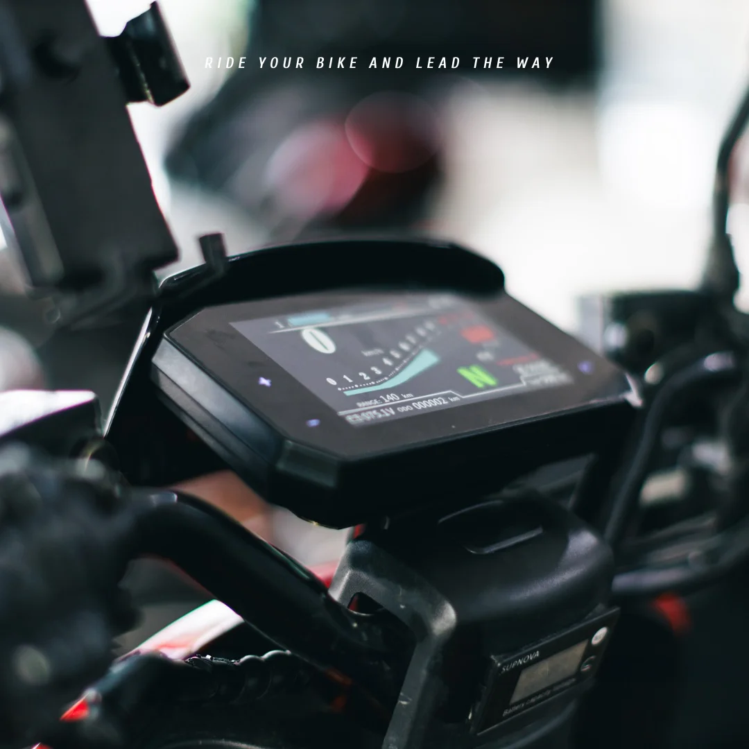 Android System Ebike Digital Speedometer for Electric Motorcycles
