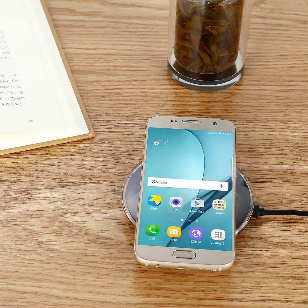 OEM Custom Universal Wireless Fast Charger Electric PD Function Input 5V/2A
