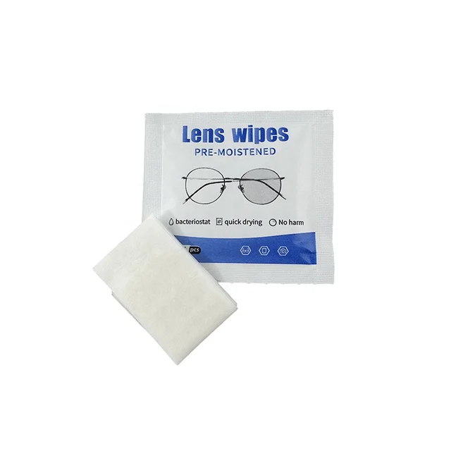 Popular And Explosive Products Office Wipe For Decontaminate And Degreasing Small Size Lens Cleaning Wipes