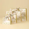 Spring dawn birds-Gold-stamping style/White cardboard