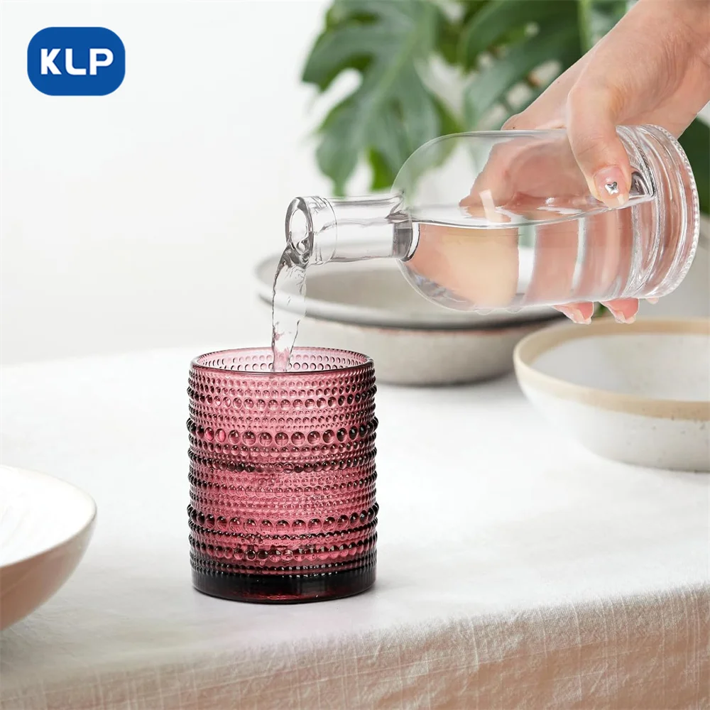 KLP Solid Color Whiskey Glass Cup for Drinking Hot Selling Fashion Whiskey Cups for Party