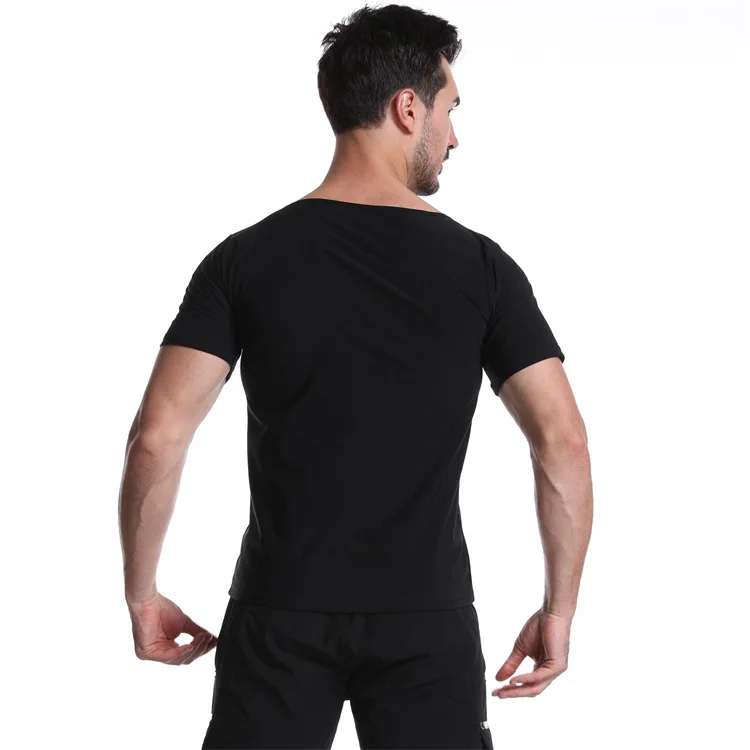 Muscle Building Training Gym Wear Sauna Suits Running Full Zip Up Crew ...